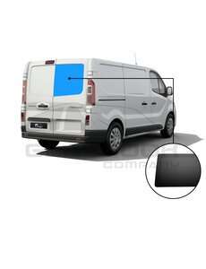  TALENTO/TRAFIC/VIVARO/NV300 PRIVACY INBOUWRUIT ACHTERDEUR RECHTS