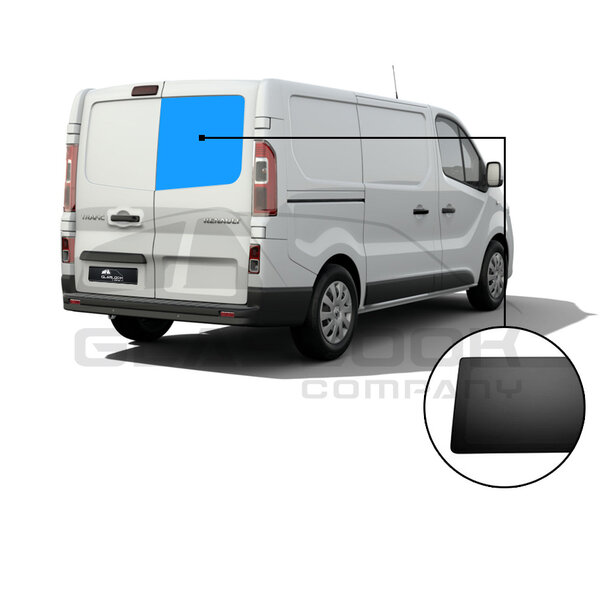TALENTO/TRAFIC/VIVARO/NV300 PRIVACY INBOUWRUIT ACHTERDEUR RECHTS