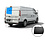 TALENTO/TRAFIC/VIVARO/NV300 PRIVACY INBOUWRUIT ACHTERDEUR LINKS