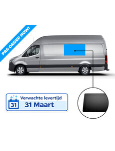  SPRINTER/CRAFTER GLASLOOKPANEEL LINKS MIDDEN  WIELBASIS 3