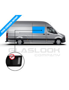  SPRINTER SCHUIFRAAM MET HOR PRIVACY RECHTS