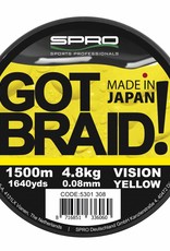 Spro Spro Got Braid 150m Yellow