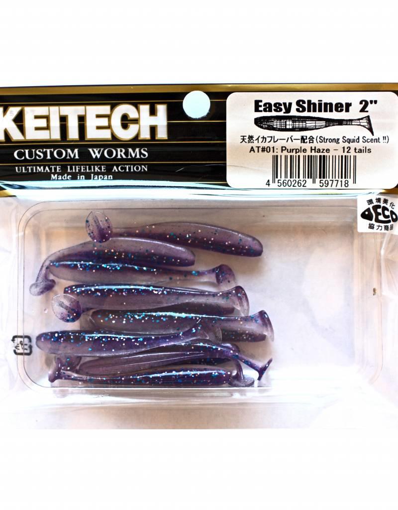 Keitech Keitech Easy Shiner - 5cm - Purple Haze - 12 stuks