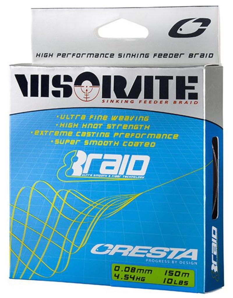 Cresta Cresta - Visorate Sinking Feeder 8Braid - Gevlochten lijn