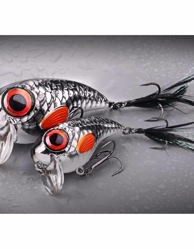 Spro Spro Fat Iris -  6cm en 8cm - Chrome Perch