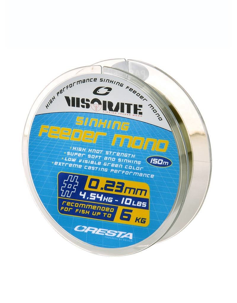 Cresta Cresta - Visorate Sinking Feeder mono nylon