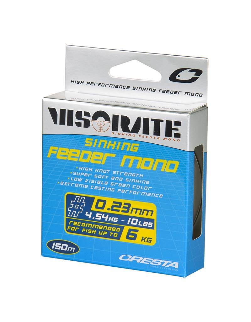 Cresta Cresta - Visorate Sinking Feeder mono nylon