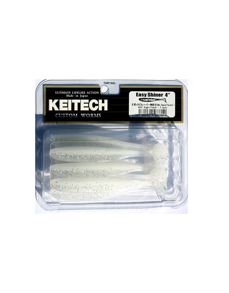 Keitech Keitech Easy Shiner - 10cm - Sight Flash - 7 stuks