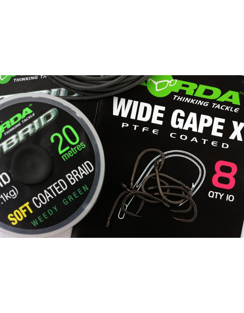 Korda Korda -  Wide Gape X  haken - Micro Barb 8