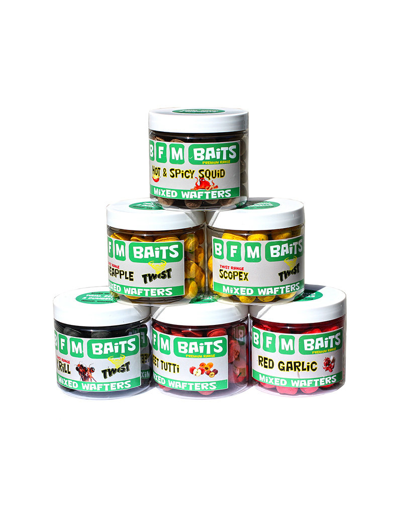 BFM Baits BFM Baits - Mixed Wafters - Hot & Spicy Squid