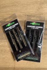 Korda Korda leadcore leaders 3 x ring swivel