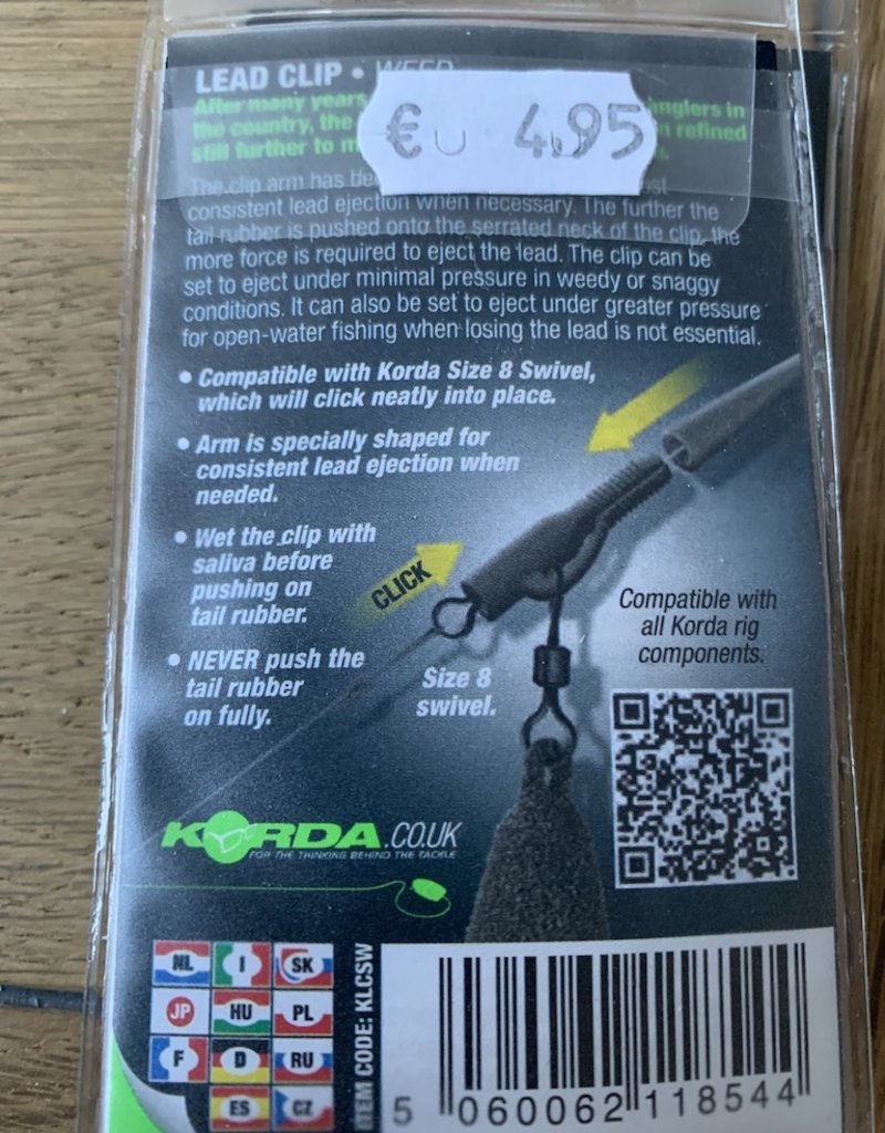 Korda Korda Lead Clip