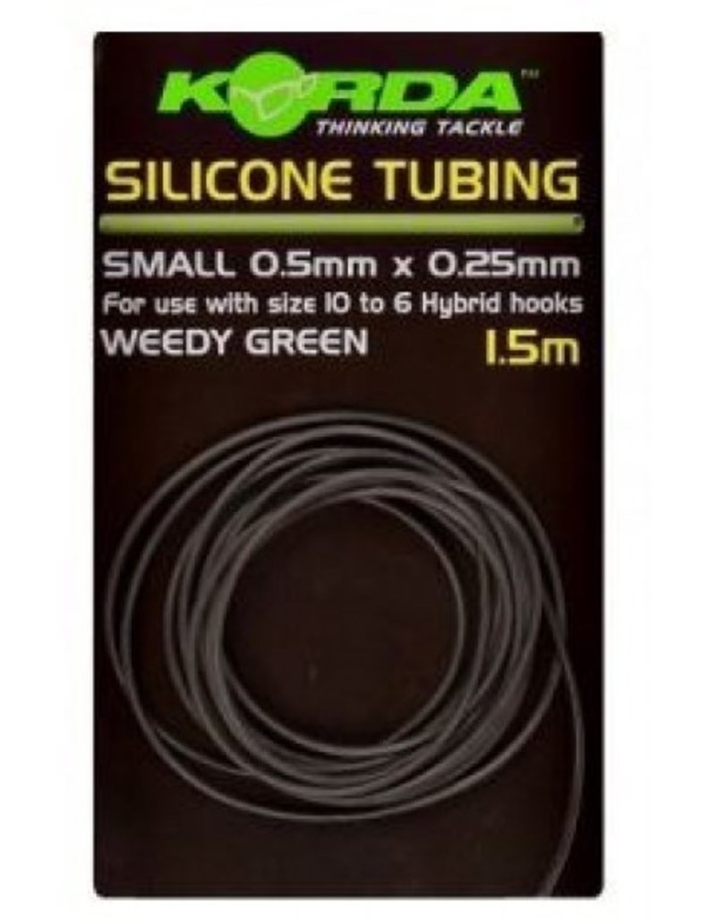 Korda Korda Silicone Tubing Green 0,5MM