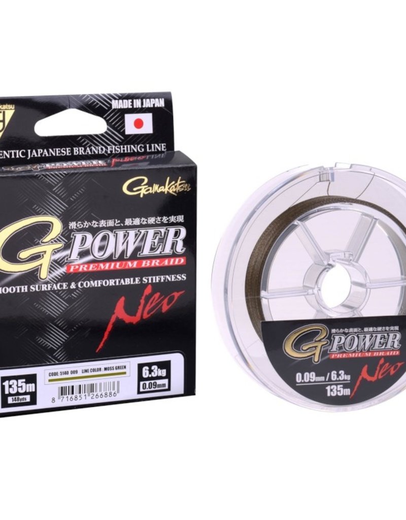 Gamakatsu Gamakatsu G Power Premium Braid Neo 135M