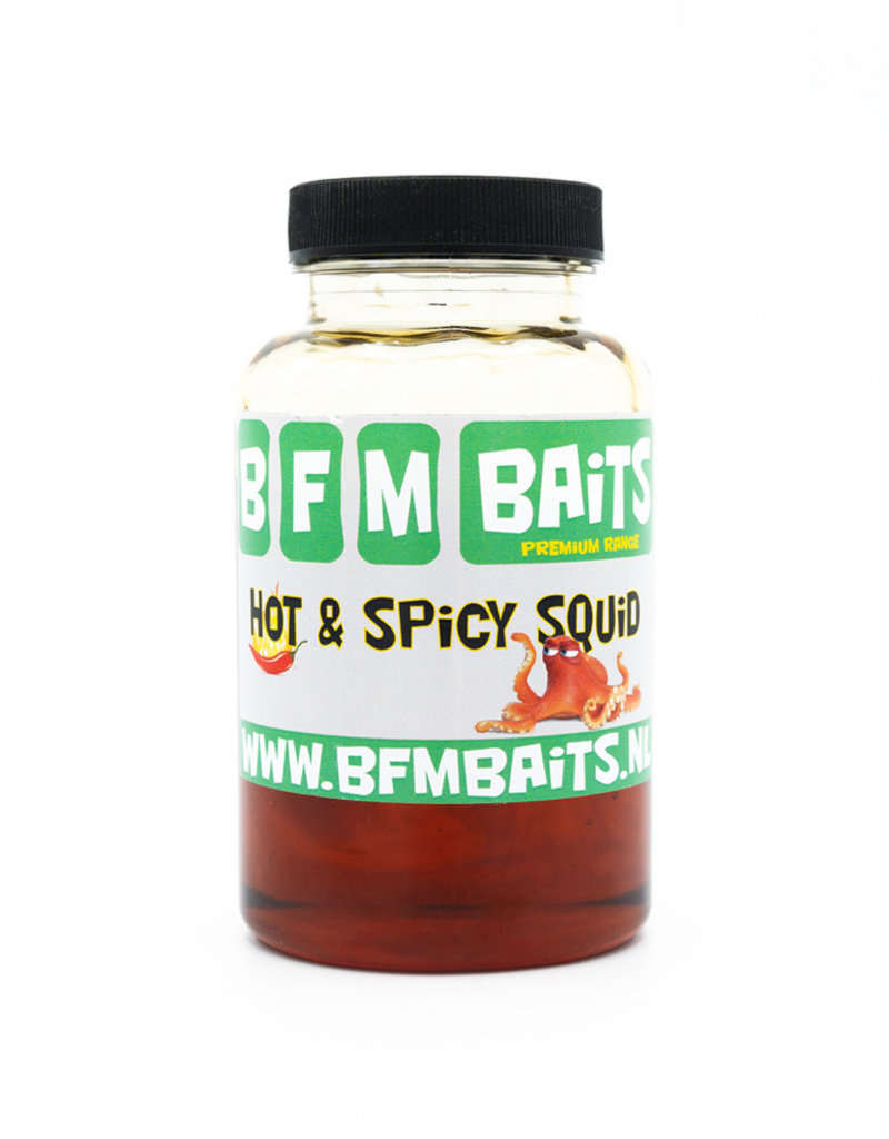 BFM Baits BFM Baits - Hot & Spicy Squid Soak & Dip 200ml