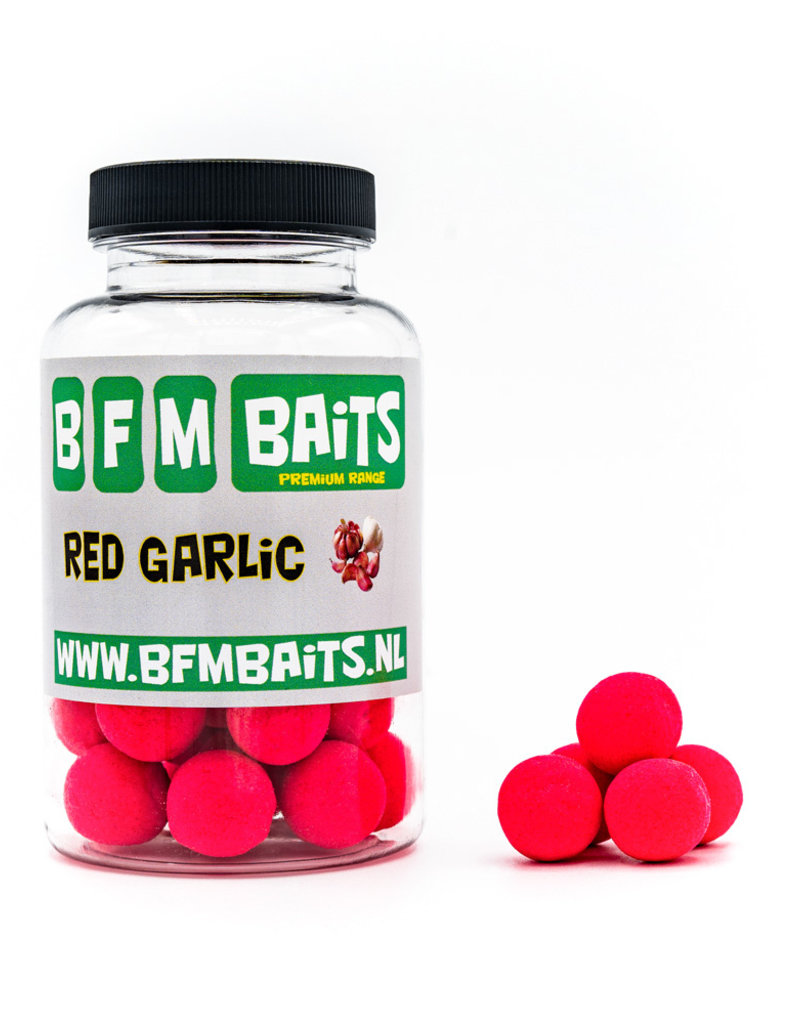 BFM Baits BFM Baits - Red Garlic Pop-Ups 15mm