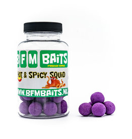 BFM Baits BFM Baits - Hot & Spicy Squid Pop-Ups 15mm