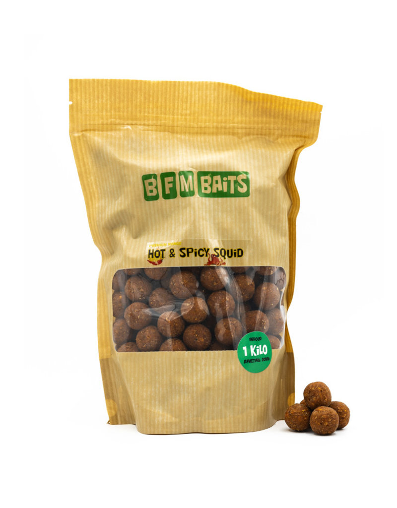 BFM Baits BFM Baits  Hot & Spicy Squid Boilies