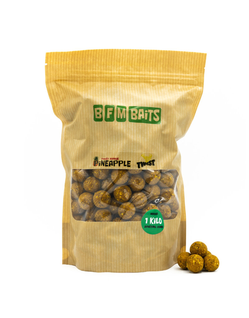 BFM Baits BFM Baits - Pineapple Twist Boilies