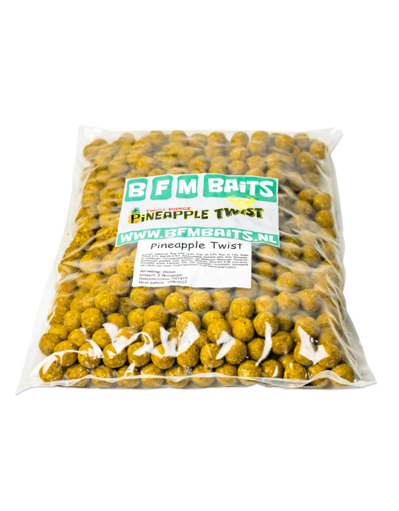 BFM Baits BFM Baits - Pineapple Twist Boilies