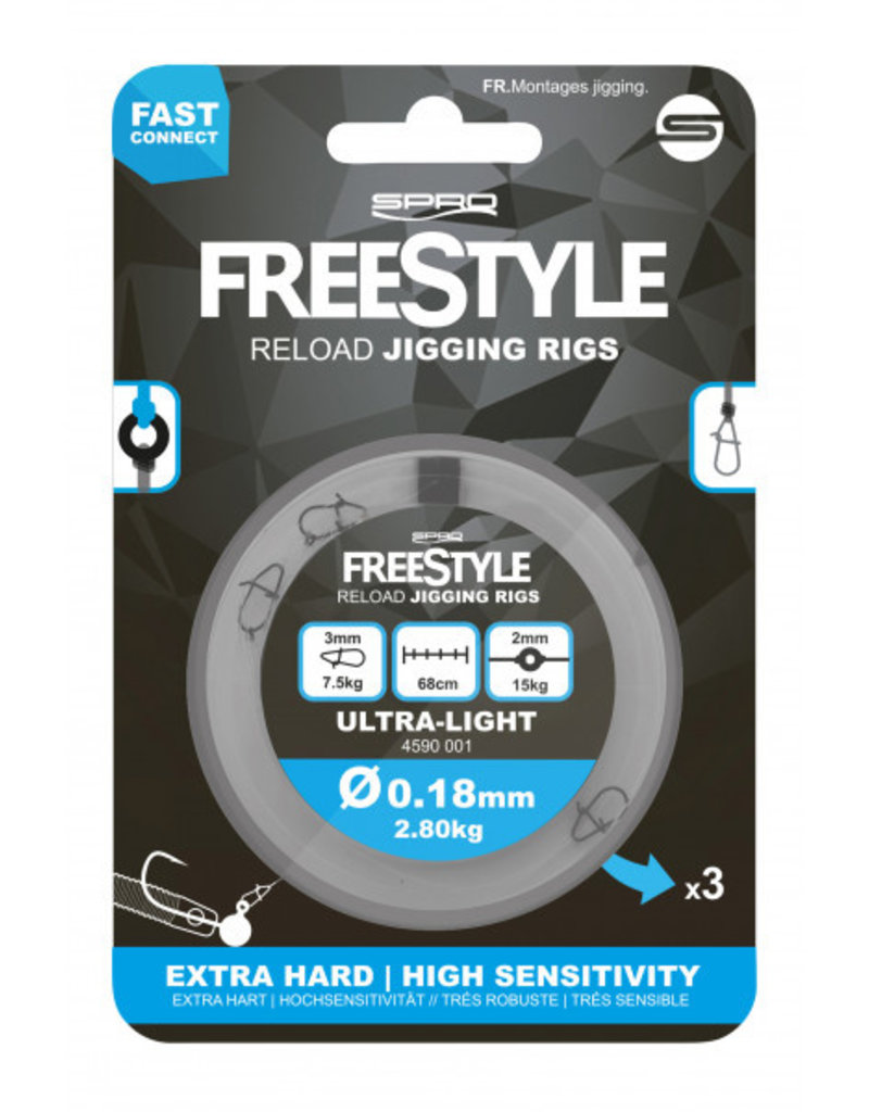 Spro Freestyle Reload Jigging Rigs