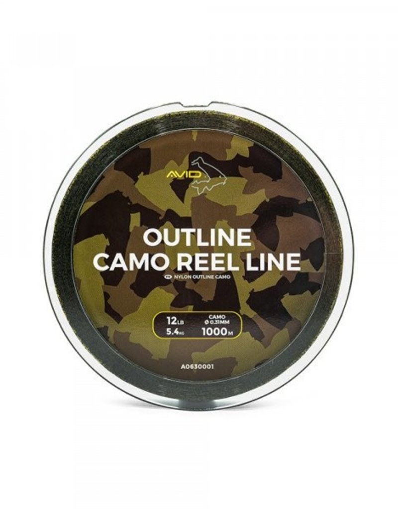 Avid Avid Outline Camo Reel Line 1000M 18LB