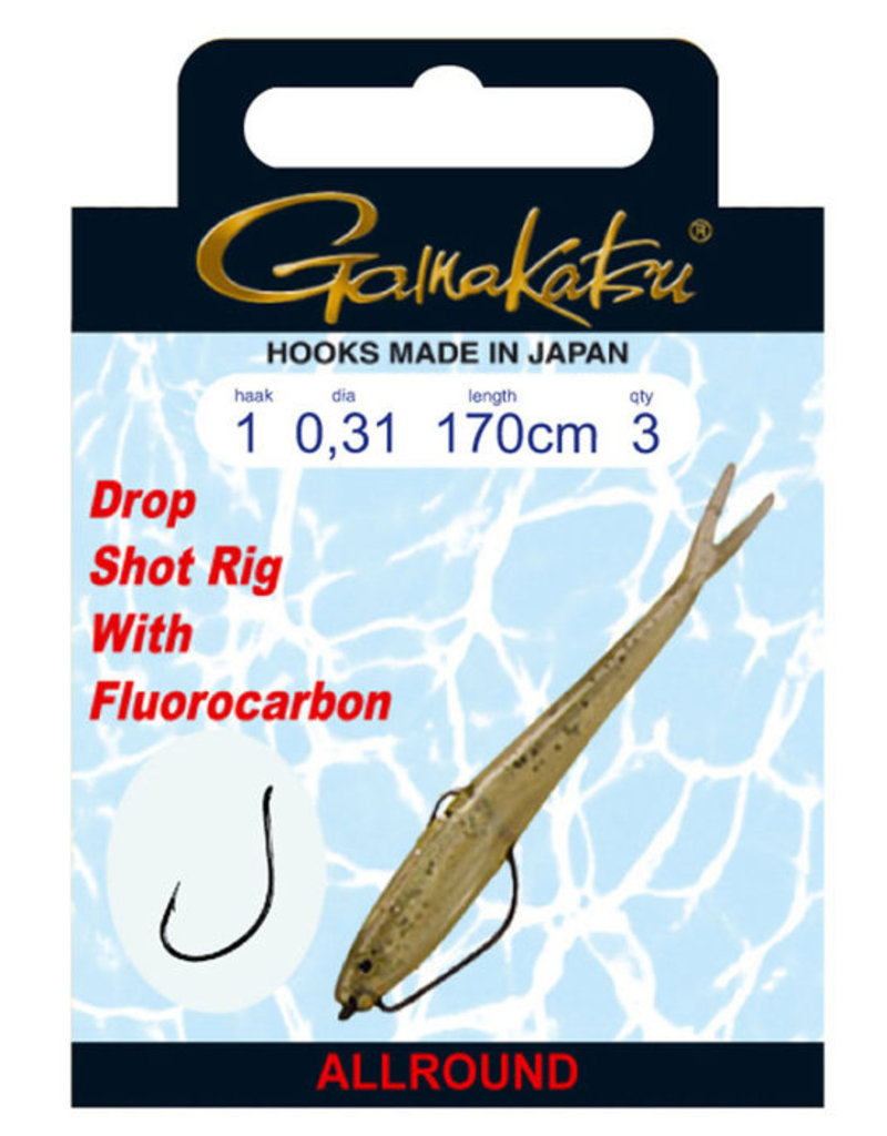 Gamakatsu Gamakatsu Drop Shot Rig With Fluorocarbon