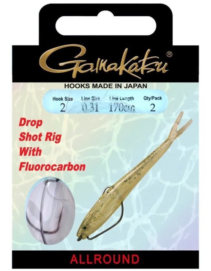 Gamakatsu Gamakatsu Drop Shot Rig With Fluorocarbon
