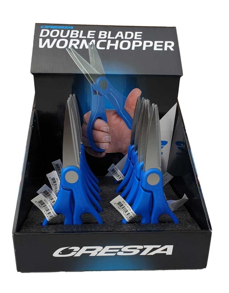 Cresta Cresta Double Blade Worm Chopper