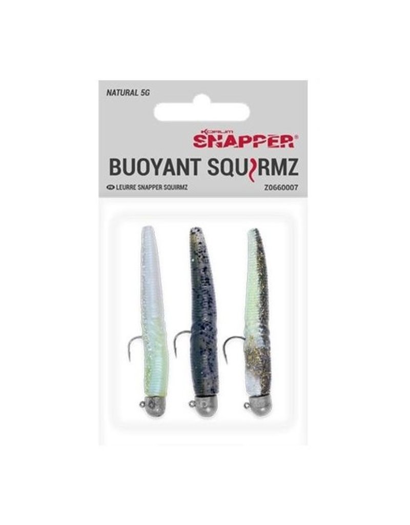 Korum Korum Snapper Squirmz Naturel 5gr 7,5cm