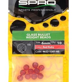 Spro Spro Glass Bullet Beads