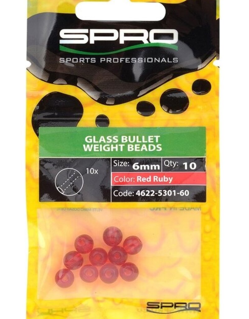 Spro Spro Glass Bullet Beads