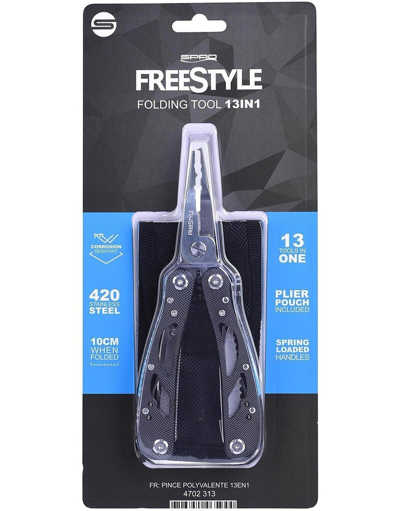Spro Spro Freestyle Folding Tool 13in1