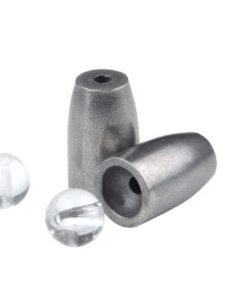 Spro Spro Stainless Steel Bullet Sinkers + Glass Beads