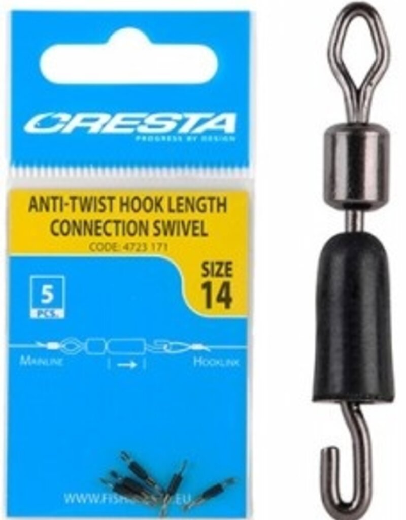 Cresta Cresta Anti Twist Hook Length Connection Swivel