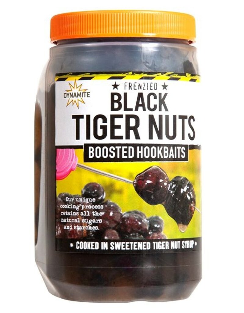 Dynamite Dynamite Boosted Hookbaits Tiger Nuts Black