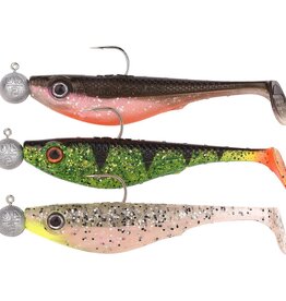 Spro Spro Iris The Shad To Go UV Salt & Pepper/Uv Perch/Olive