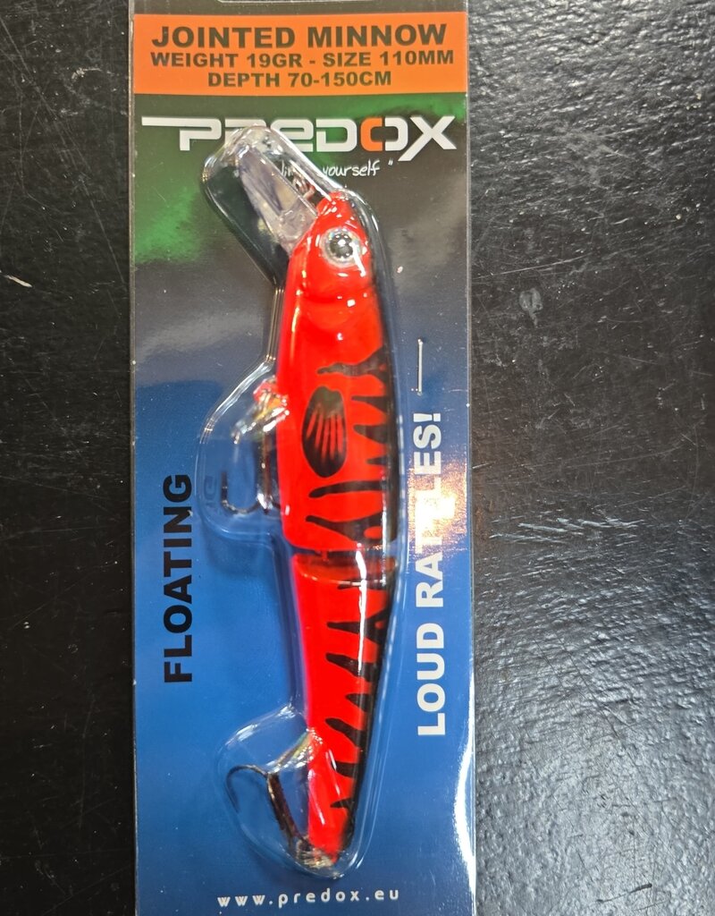 Predox Predox Jointed Minnow Red Tiger