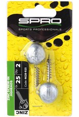 Spro Spro Zinc Screw-in Jigheads