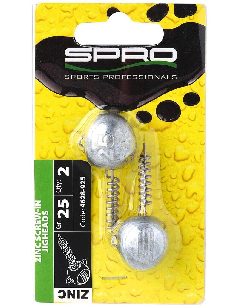 Spro Spro Zinc Screw-in Jigheads