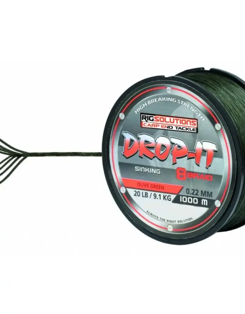Rigsolutions Rigsolutions Drop It Sinking Braid 1000m