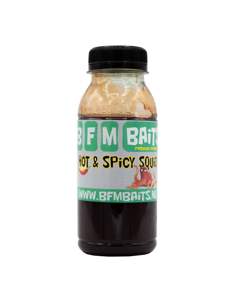 BFM Baits BFM Baits - Hot & Spicy Squid Soak & Dip 200ml