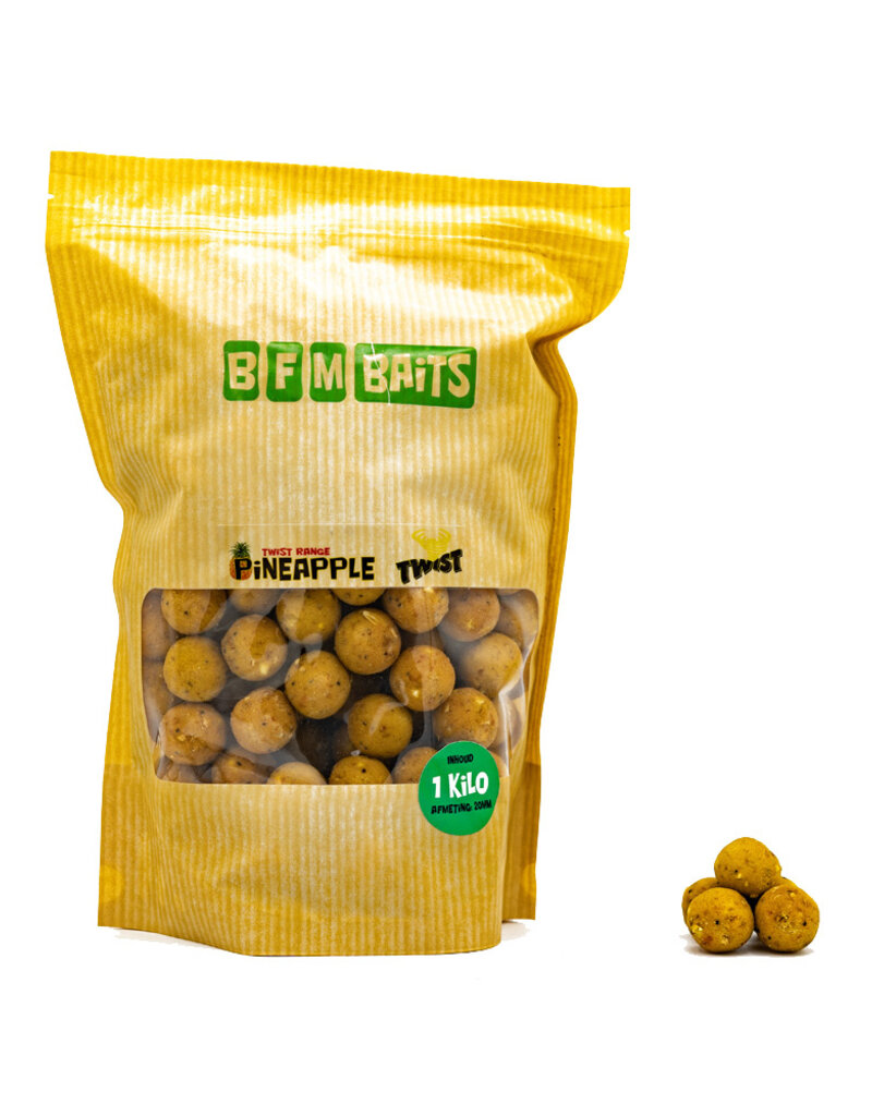 BFM Baits BFM Baits - Pineapple Twist Boilies
