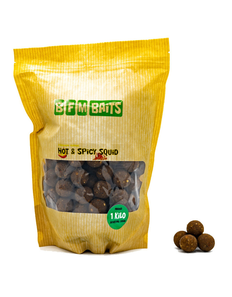 BFM Baits BFM Baits  Hot & Spicy Squid Boilies