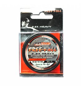 Rigsolutions Rigsolutions Free Fall - Fast Sinking Hooklink Material 20LB / 20m.