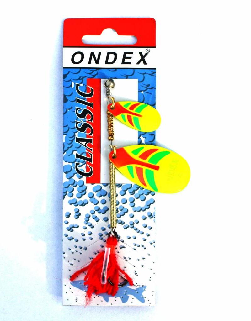 Ondex Ondex Tandem Spinners 10cm - (diverse kleuren)