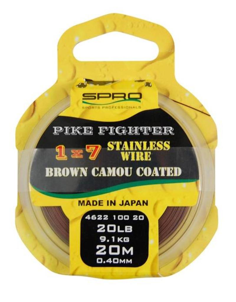 Spro Spro Staaldraad Bruin Gecoat