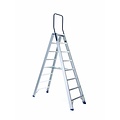 Eurostairs Trap dubbel professioneel 2x8 treden