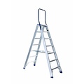 Eurostairs Trap dubbel professioneel 2x7 treden
