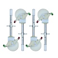 Euroscaffold Rolsteiger Euroscaffold Professional 135x250 5,2m werkhoogte tegen de gevel
